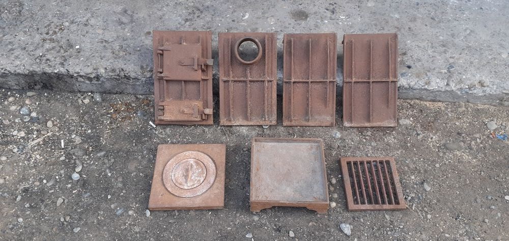 Печь чугуная разборная