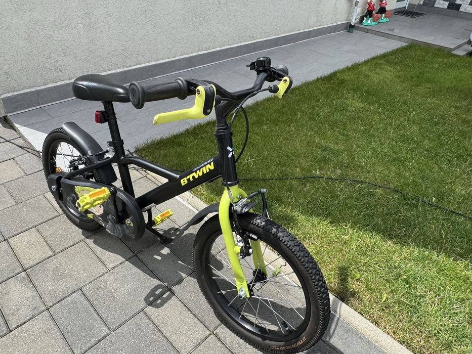 Bicicleta copii 16 inch+ roti ajutatoare