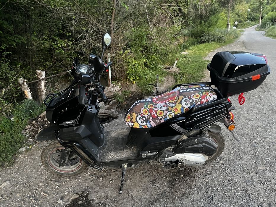 Мопед на учете танк