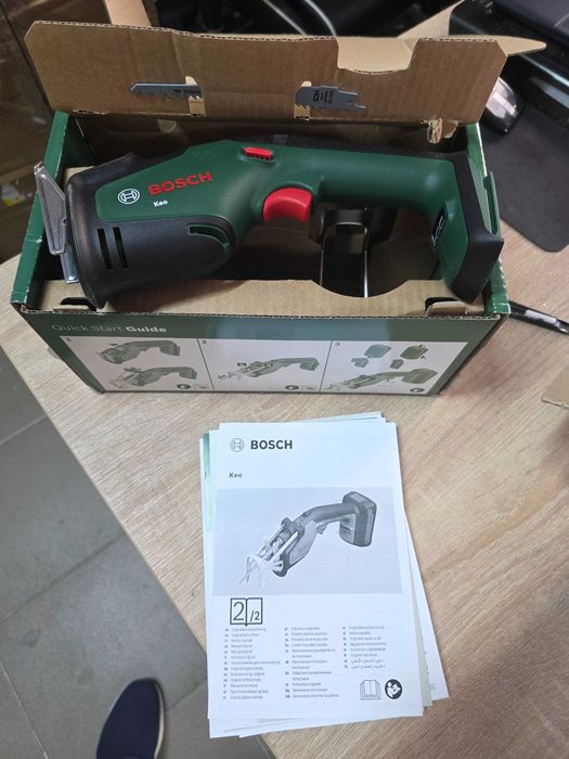 Fierastrau de gradina fara fir Bosch Home and Garden Keo, fara baterie sau incarcator