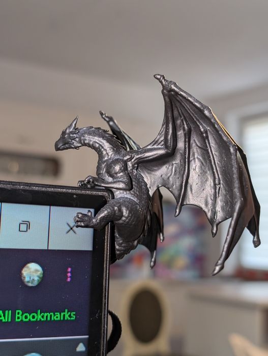 Vand figurina 3d rasina Monitor Dragon