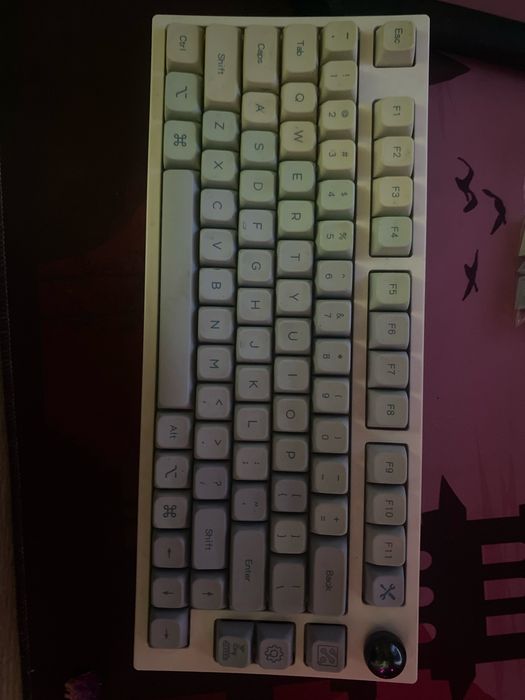 Механическая Клавиатура Epomaker th80pro Flamingo Switch