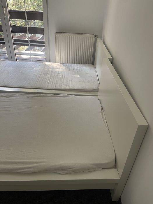 Ikea pat 1 persoana cu saltea, pat dublu si saltele