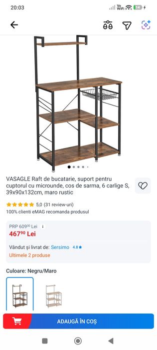 Raft de bucurie în stare foarte buna