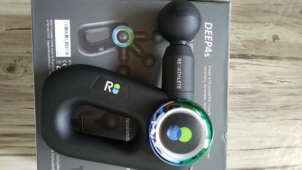 Reathlete deep4s massage percussion gun масажор за тяло