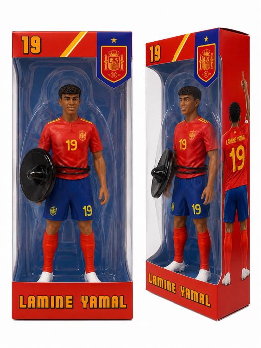 Футболна фигурки Ronaldo Messi Yamal Mbappe FIFA 2026