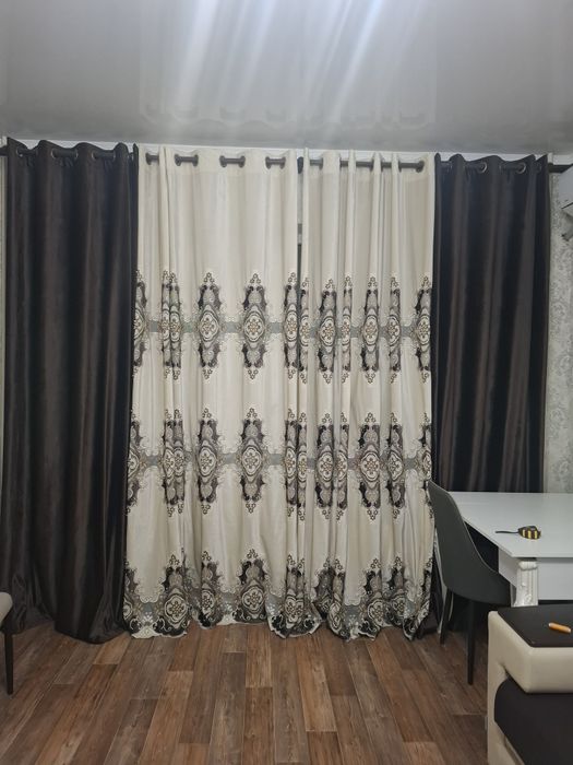 Шторы с тюлем за 10000