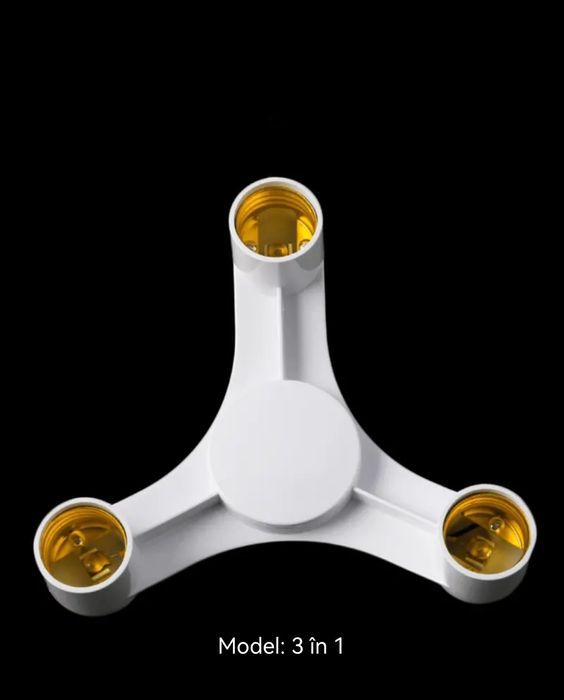 Aplica E27 adaptor Splitter X3 porturi 27