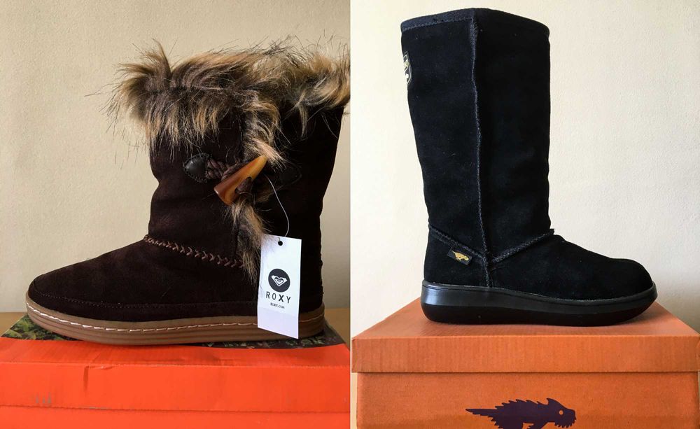 Зимни ботуши Roxy и Rocket Dog от ест.кожа №37