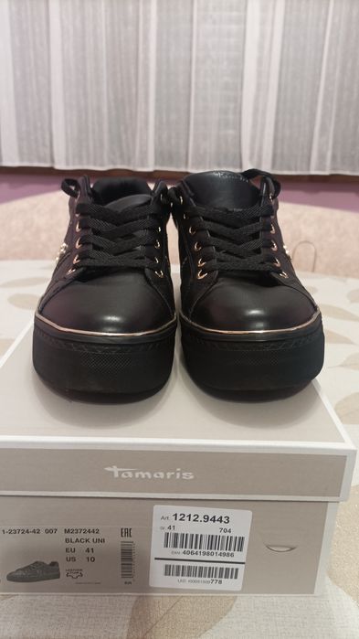 Дамски кожени обувки Tamaris