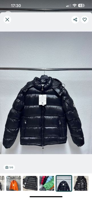 Geaca barbat negru/orange -  Size 6