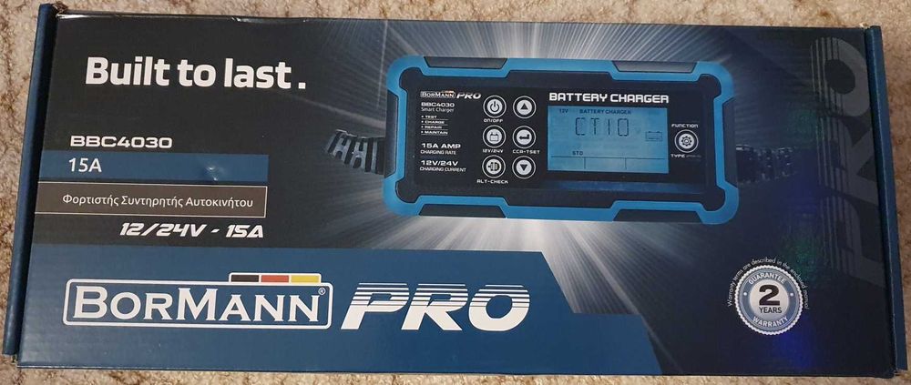 Зарядно анализатор Borman Pro BBC4030