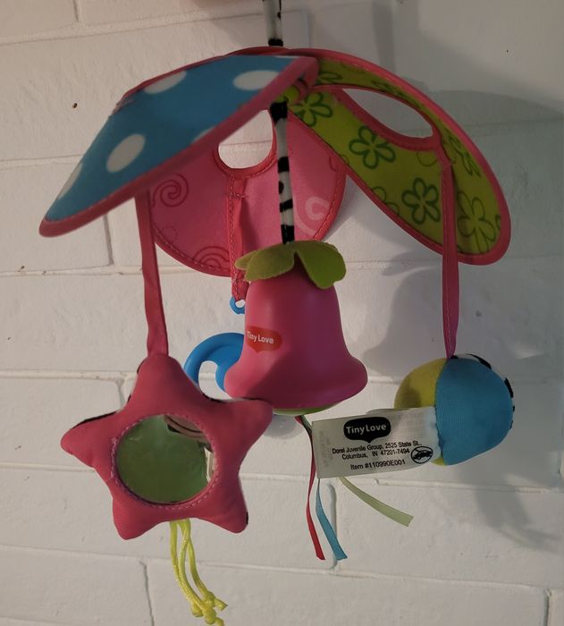 Tiny love мобиль, подвеска, колокольчик. Игрушка для малышей