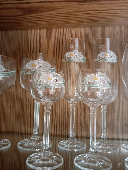 Винтажное богемское стекло