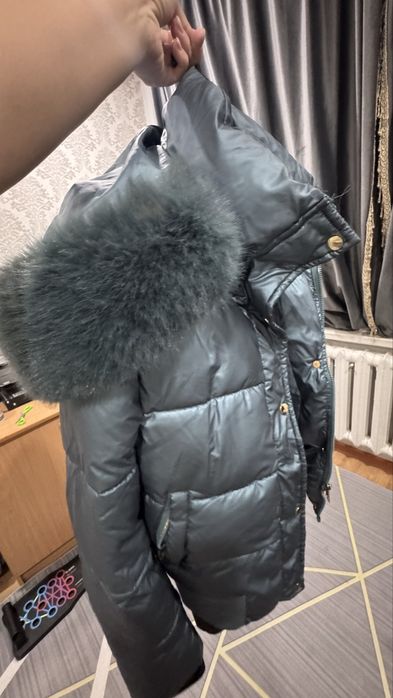 Куртка зимняя короткая теплая