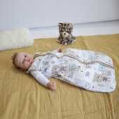 Спален чувал с двупосочен цип "Меченца" в бяло 1.5T