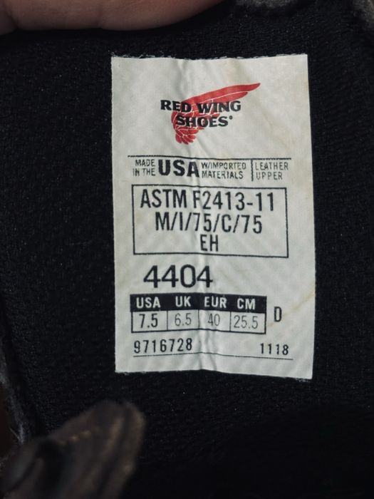 Редвинг ТШО Ботинка Redwing