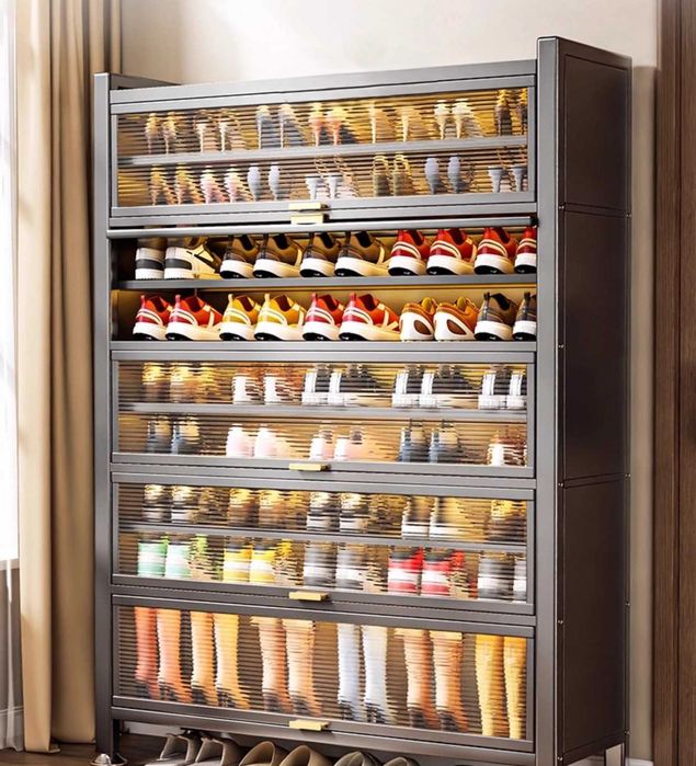 Ko‘p qavatli poyabzal shkafi/Metall poyabzal shkafi/kalidor shkafi