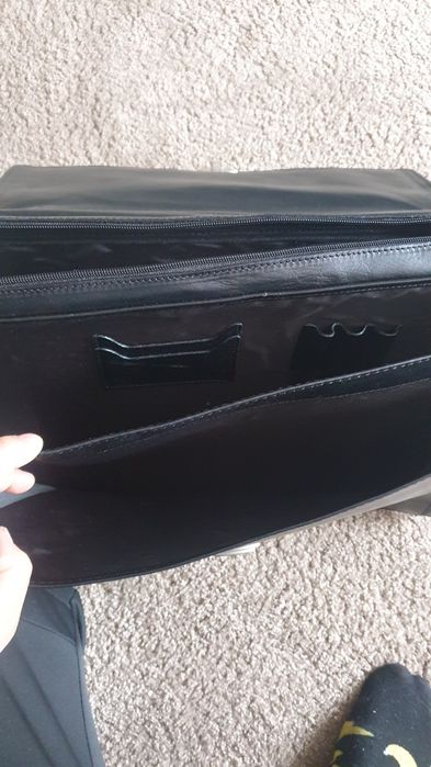 Geanta business piele italy MARCO SANTINI