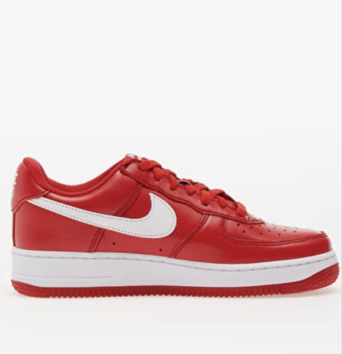 Nike Air Force 1  Red/ White