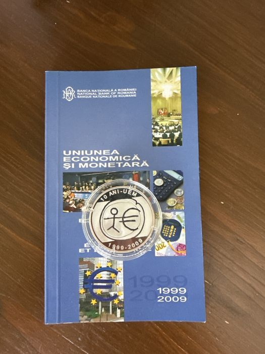 MONEDA BNR Uniunea economica si monetara 10 lei 2009