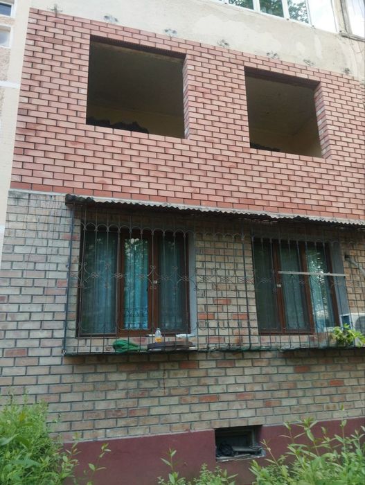 Кладка балконов облицовочный кирпичом