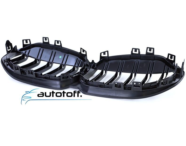 Grile duble BMW F40 F41 Seria 1 (2020+) Negru lucios
