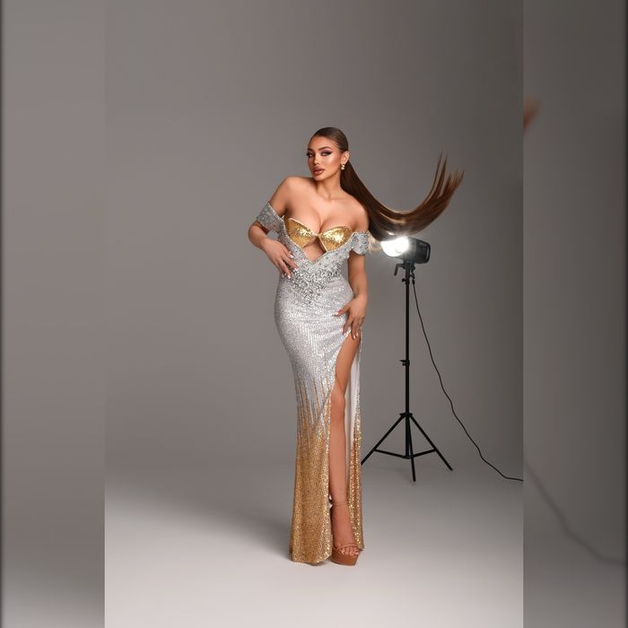 Налична дамска официална дълга рокля/ абируриентска рокля/рокля за бал