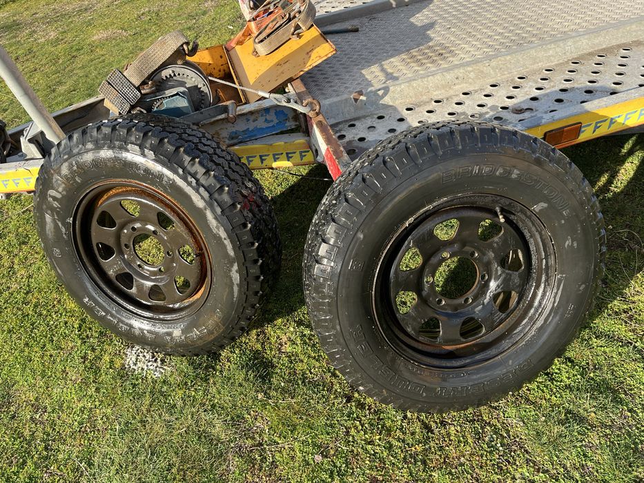 Гуми с джанти за Nissan Navara, Mitsubishi Pajero, Toyota land cruiser