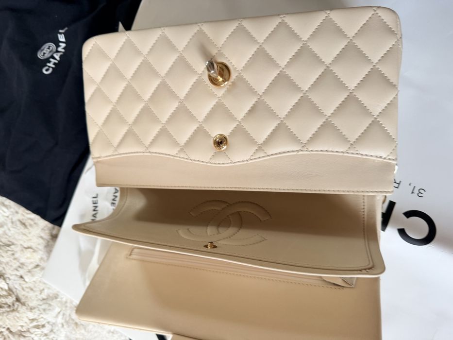 Chanel autentic piele naturală