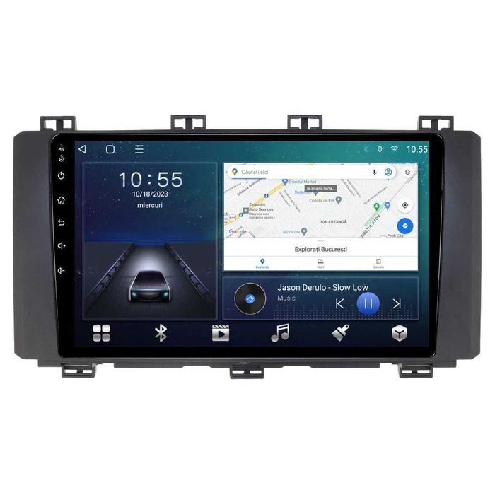NAVIGATIE Android 14 Seat Leon 2013-2020 1/8 Gb Waze CarPlay + CAMERA