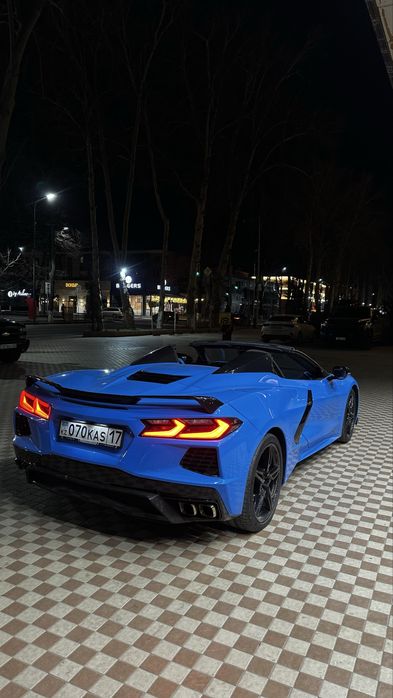 Аренда Chevrolet Corvette C8 | С водителем