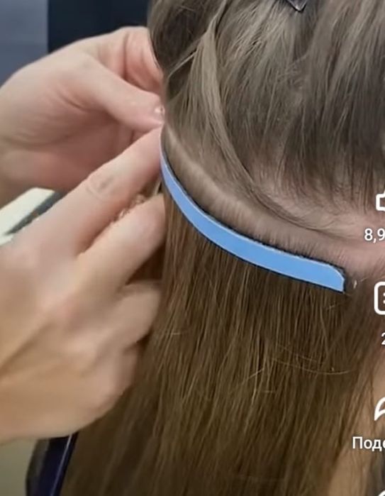 Срочно продаи биопротеиновые волосы для наращивания