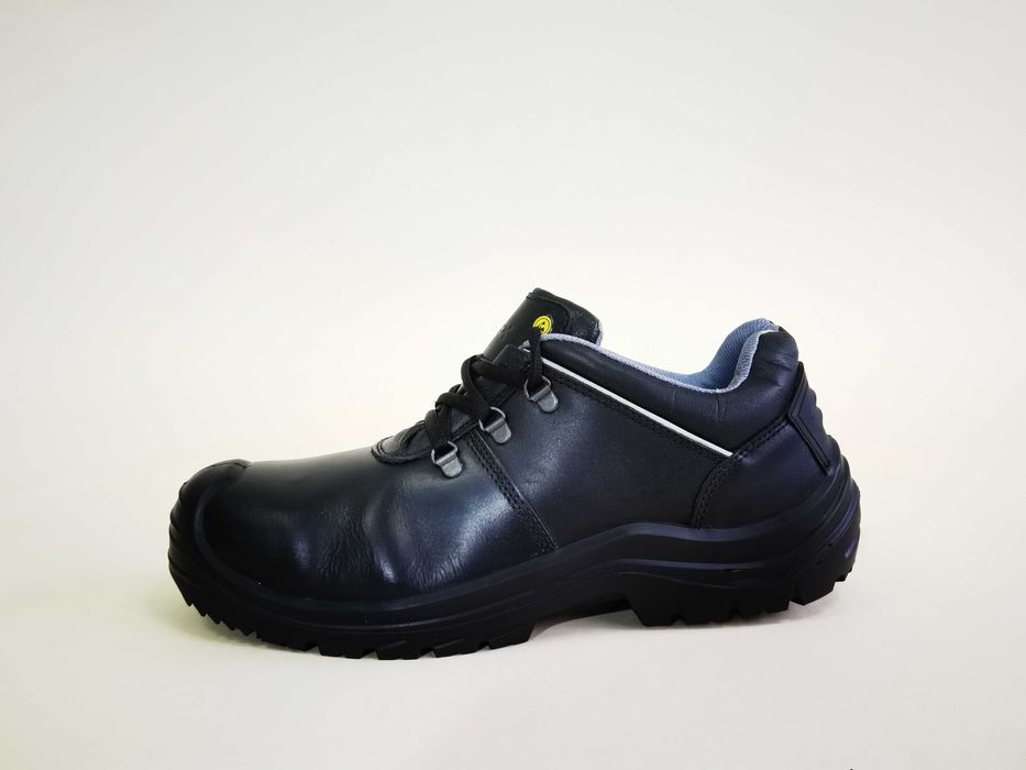 Bocanci PIELE 45 46 UVEX Ghete Protectie bombeu metalic munca Ca NOI