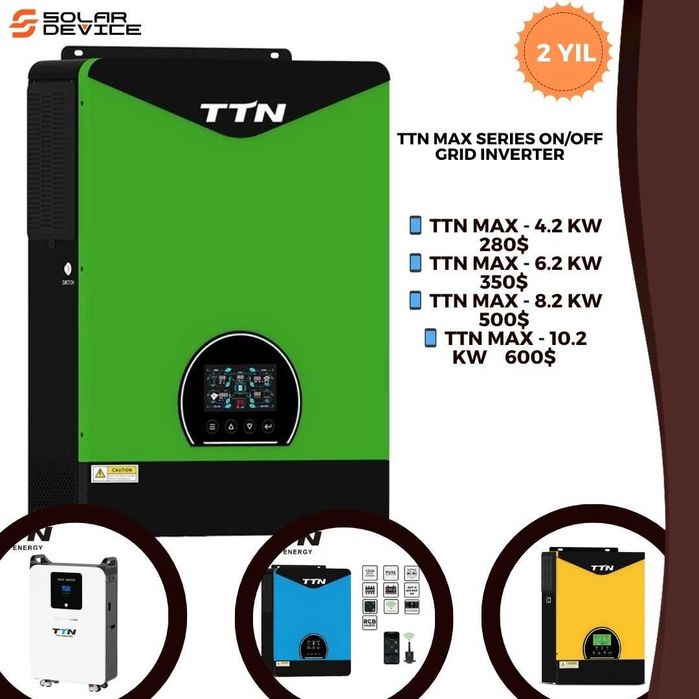 TTN Invertor 10 kvt off grid