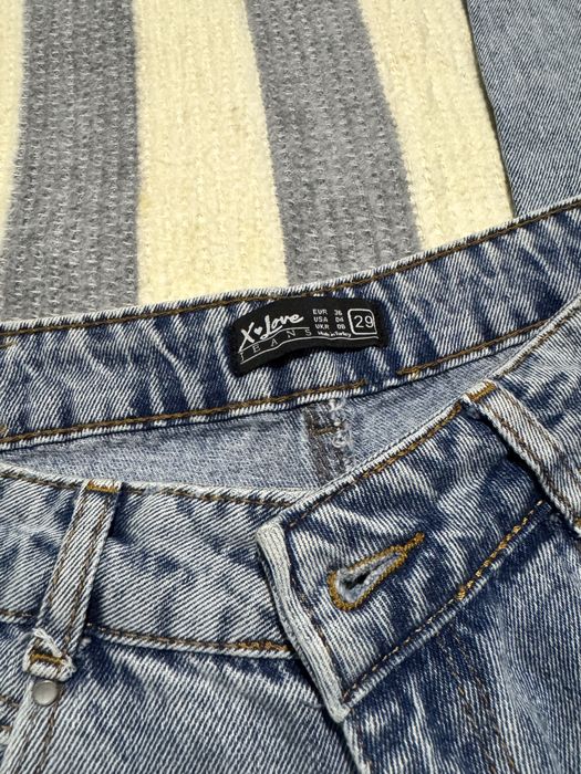 Дамски сини дънки