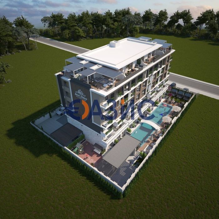 Продава се Двустаен апартамент в к.к. Слънчев бряг - 48 кв.м за 1190 €/кв.м - Снимка #13