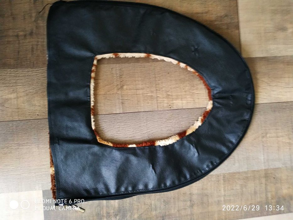 Чехол для унитаза ( мягкий , тигровый )