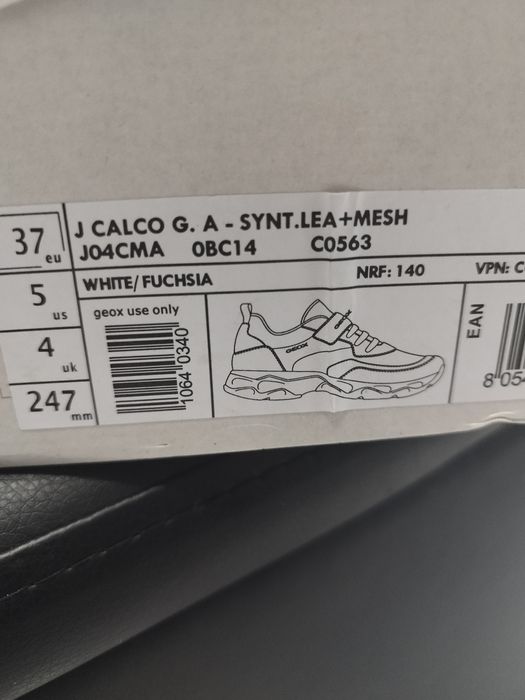 Маратонки geox  37