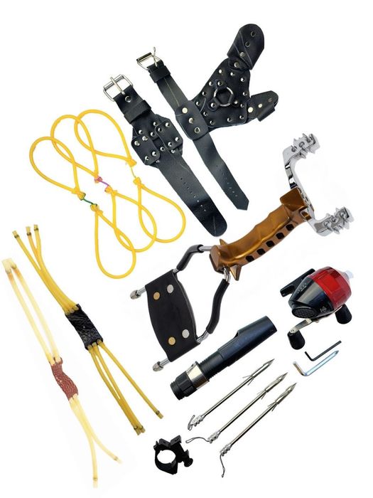 Профессиональная охотничья рогатка – комплект для рыбалки и стрельбы п