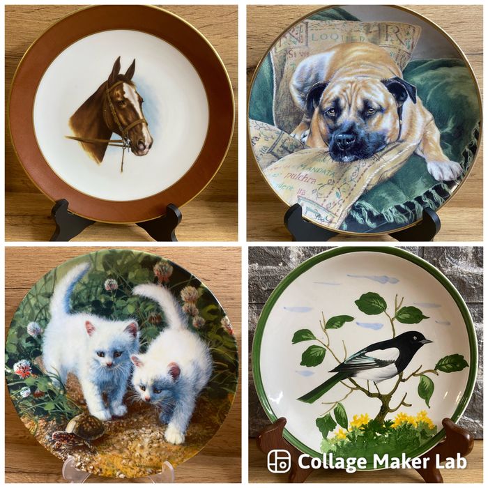 Чинии за стена с маркировки