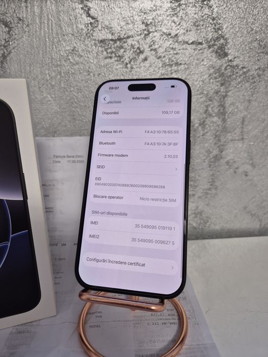 IPhone 16 Pro In Garanție