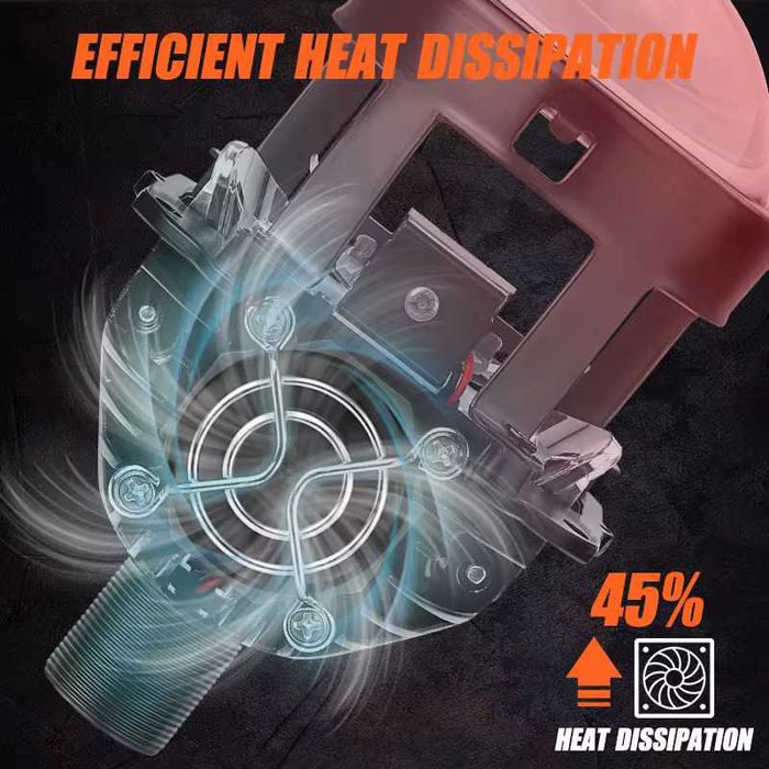 Set 2 Lupe BILED Bi LED 2.5 Inch Faza Scurta Lunga 100W/set, 20.000LM