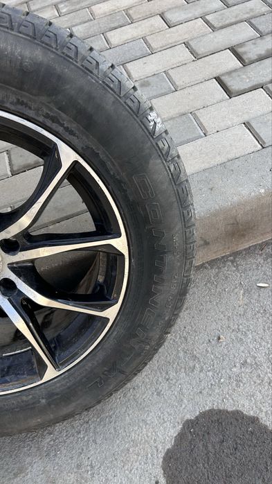 Продам четыре летние шины вместе дисками