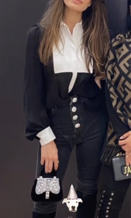 Alessandra rich дънки и тениска