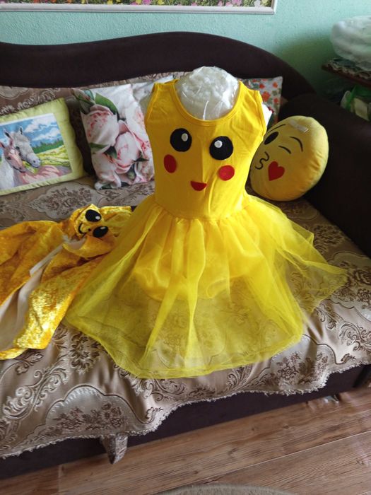 Костюм Пикачу  для девочки