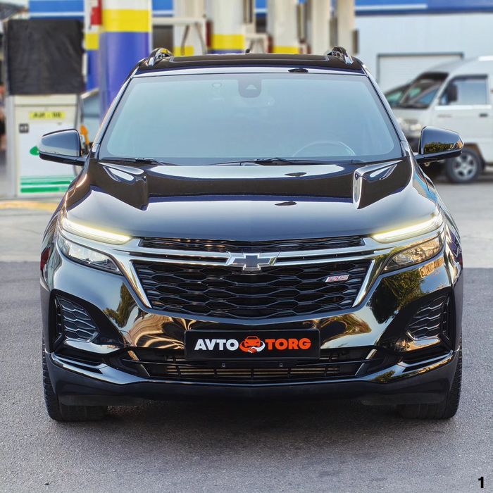 Chevrolet Equinox, 2022, фулл, в идеальном состоянии