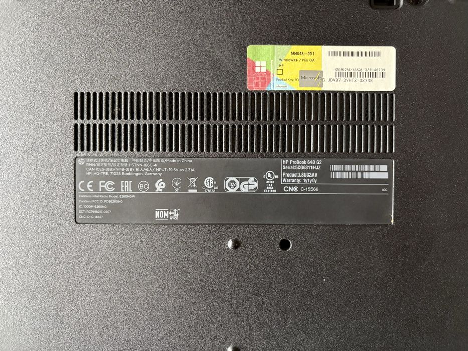 HP ProBook 640 G2