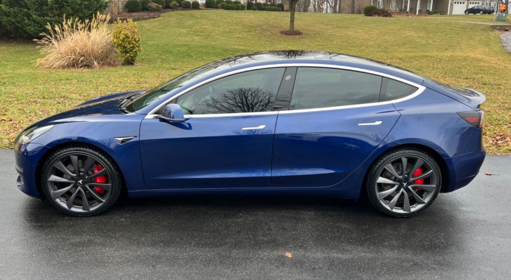 Премиальный Tesla model 3 perfomance, 2020