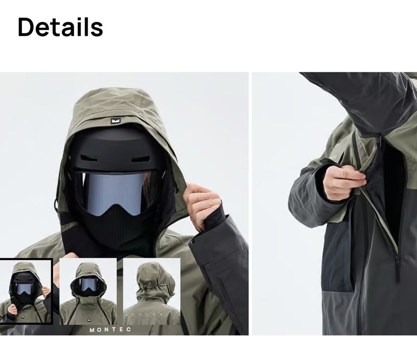 Geaca ski/ snowboard noua Montec m